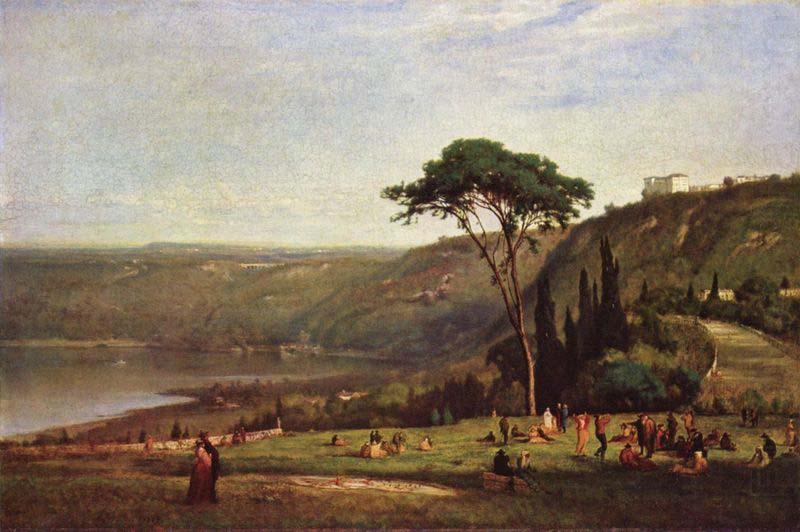 Lake Albano, George Inness